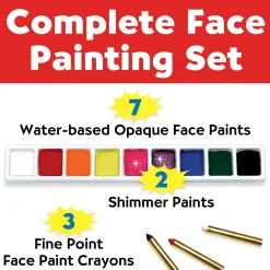 Faber Castell Faber-Castell Beginner's Face Paint Studio Kit* Drawing, Color & Painting