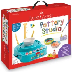Faber Castell Faber-Castell Complete Pottery Studio Craft Kit* Clay, Dough & Sand Art
