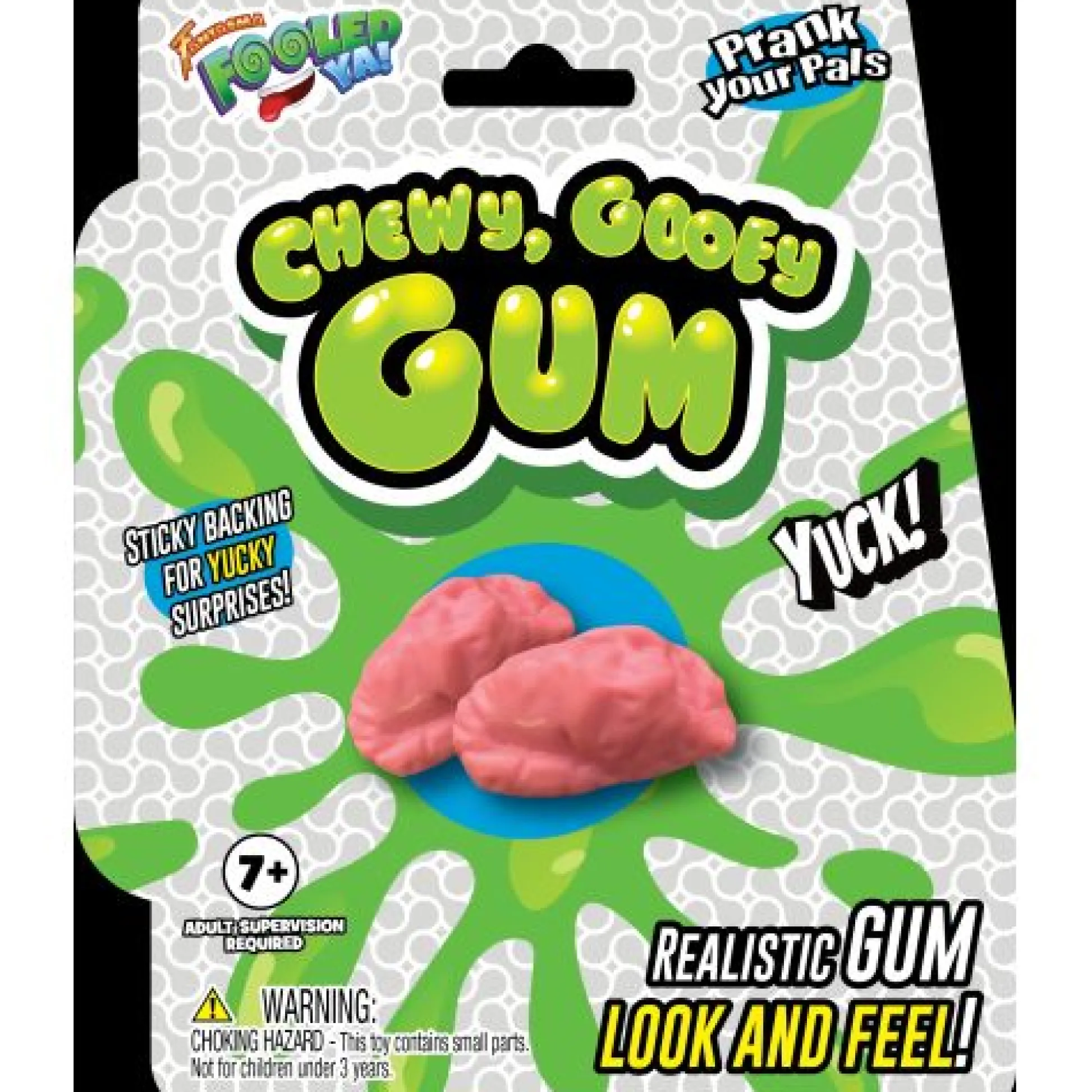 Calendar Holdings, LLC Fantasma Fooled Ya Chewy Gooey Gum - Glow in the Dark Prankster's Delight* Dress Up