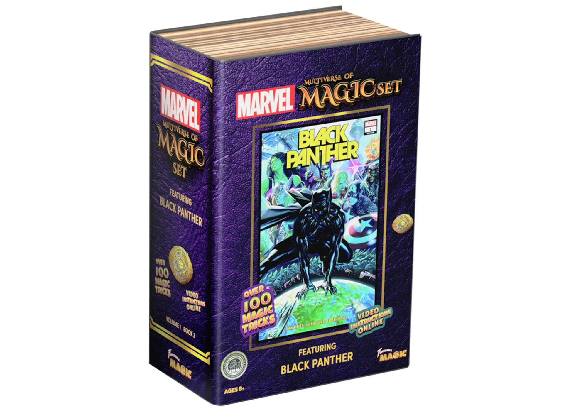 Macy's - Supplier Fantasma Marvel Magic Comic Book Set Black Panther, Over 100 Tricks*Kids Dress Up|Kids Books
