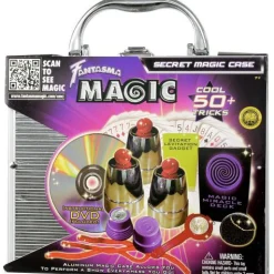 Calendar Holdings, LLC Fantasma Toys Official Magician's Magic Case with Over 200 Tricks* Dress Up