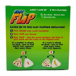 AreYouGame Fast Flip Fruit Frenzy Card Game by Blue Orange* Card Games