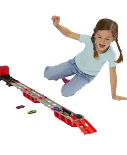 Macy's - Supplier Fast Lane 1:87 Expand and Play Diecast Car Carrier Set* Playsets & Racetracks
