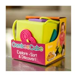AreYouGame Fat Brain Toy Co. OombeeCube - Shape-Sorting Silicone Cube* Developmental Toys