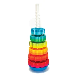 AreYouGame Fat Brain Toy Co. SpinAgain - Colorful Stacking Toy* Blocks, Sorting & Stacking Toys