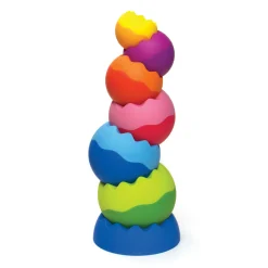 AreYouGame Fat Brain Toy Co. Tobbles Neo - Vibrant Stacking Spheres* Blocks, Sorting & Stacking Toys