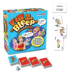 AreYouGame Fill in the Bleep Hilarious Card Game* Card Games|Social & Emotional Skills