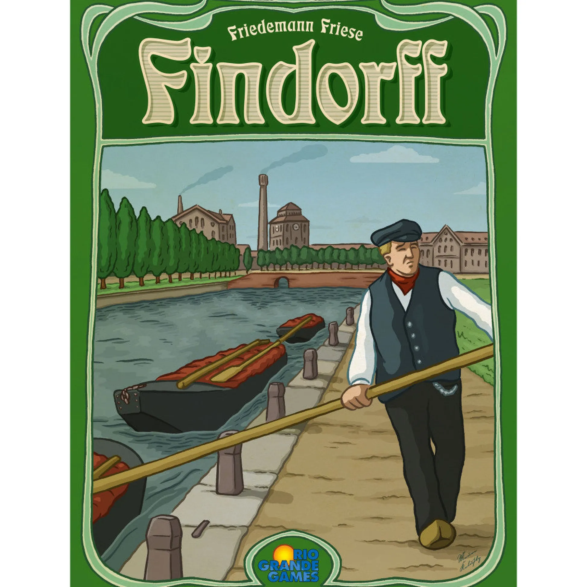 Flat River Group Findorff City Building Strategy Game by Rio Grande Games* Strategy Games