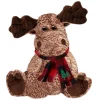 Flat River Group First and Main 7 Inch Holiday Marley Moose Plush with Festive Scarf* Social & Emotional Skills|Stuffed Animals