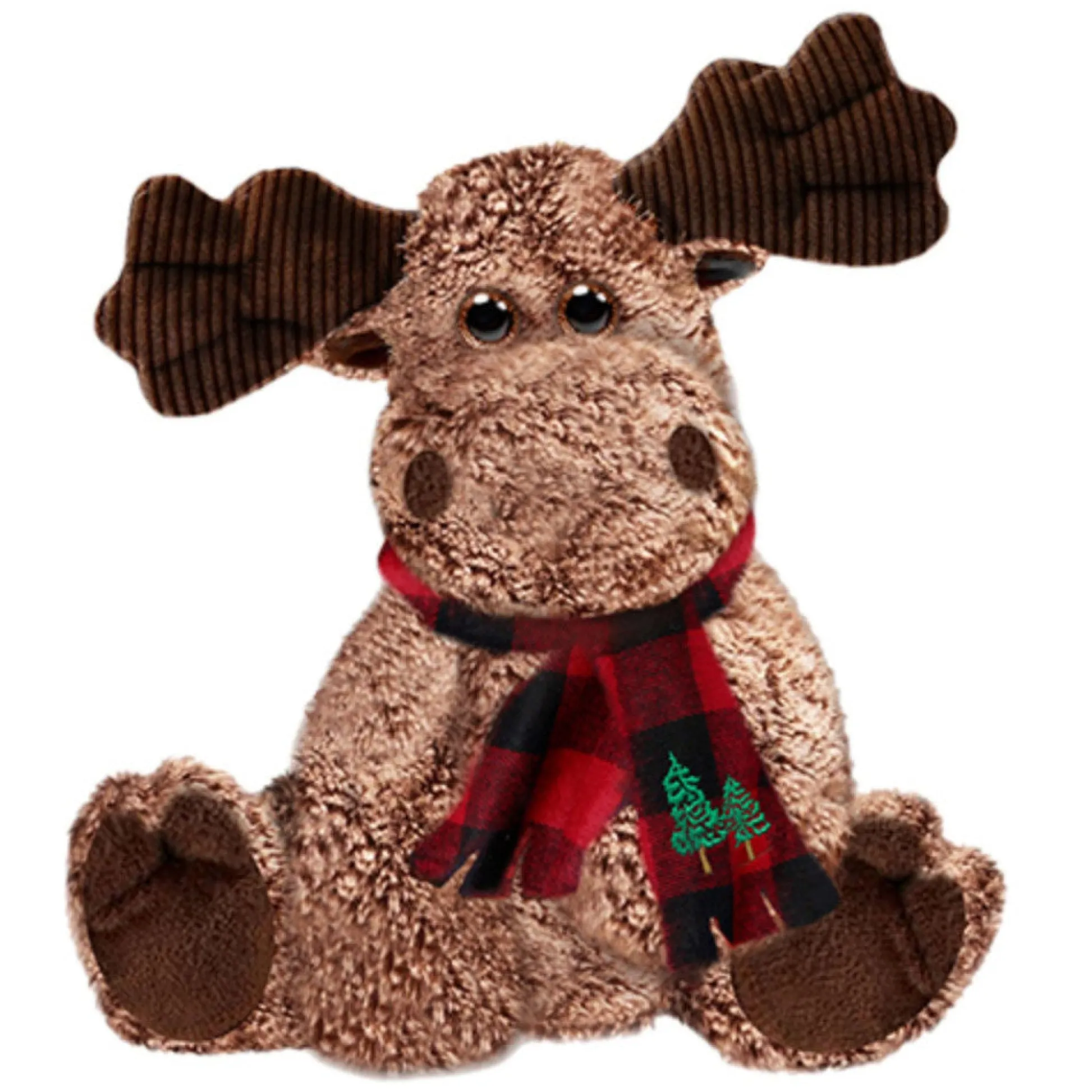 Flat River Group First and Main 7 Inch Holiday Marley Moose Plush with Festive Scarf* Social & Emotional Skills|Stuffed Animals