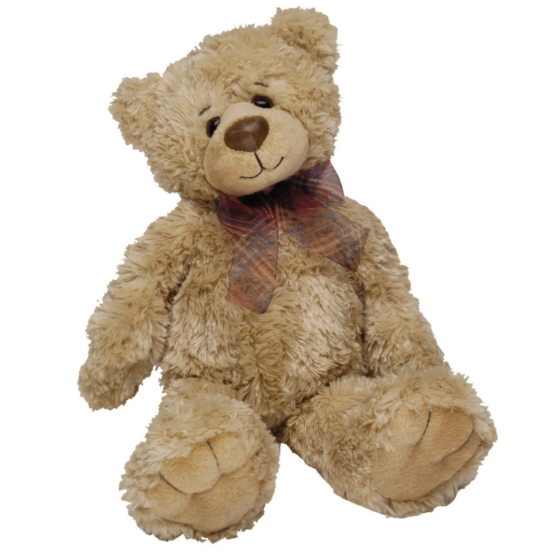 Flat River Group First and Main 7 Inch Regis Plush Teddy Bear - Light Brown with Organza Bow* Social & Emotional Skills|Stuffed Animals