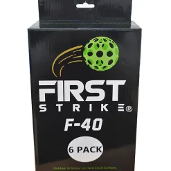 Flat River Group First Strike Pickleball F-40 Competition Game Balls - 6 Pack* Family & Entertainments Games