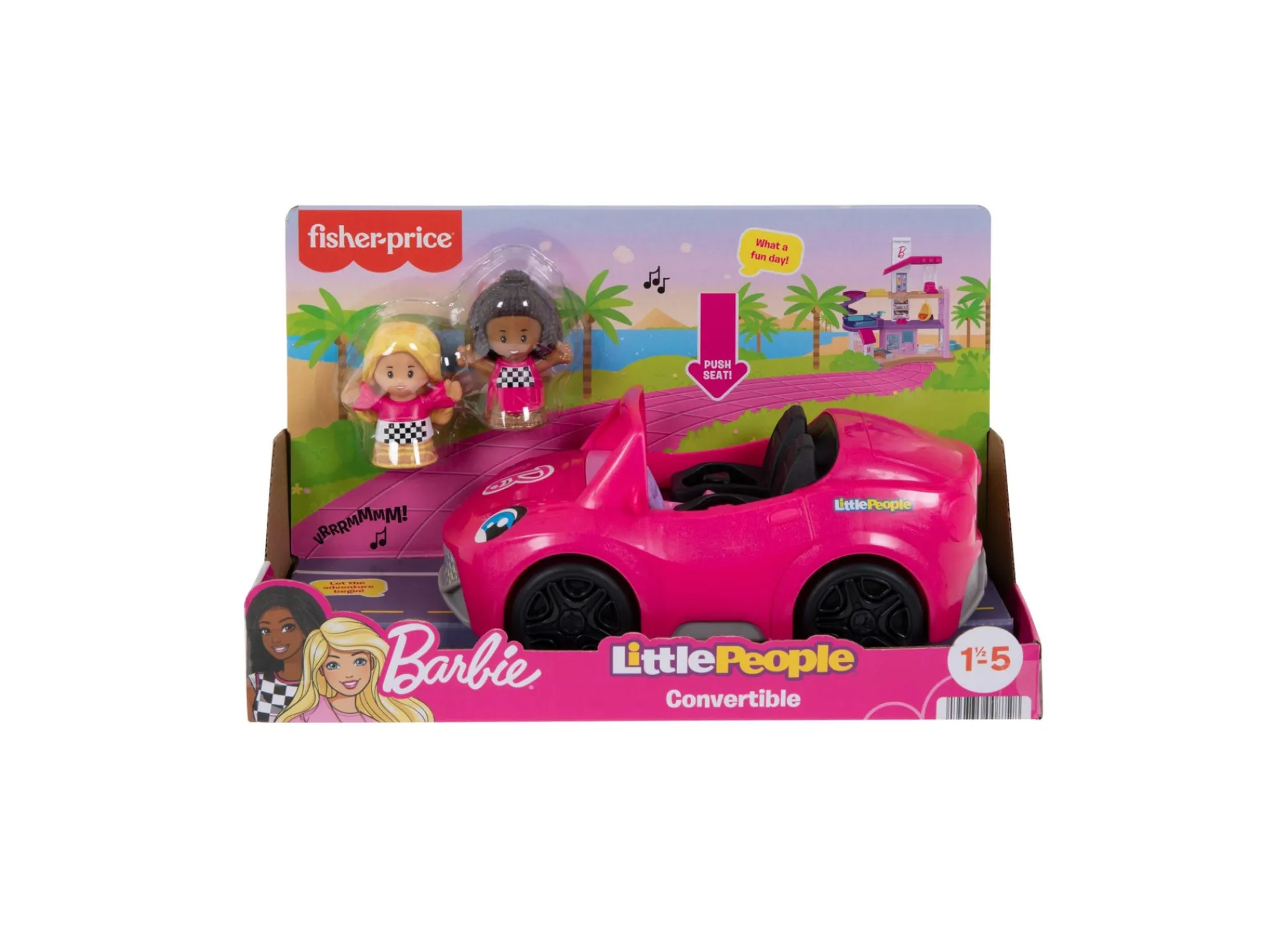 Macy's - Supplier Fisher Price Little People Barbie Convertible Playset* Preschool Education Toys & Activities|Preschool Vehicles