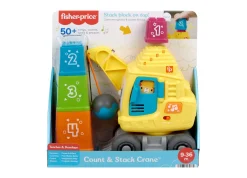 Macy's - Supplier Fisher-Price Count and Stack Crane Learning Toy with Light-Up Blocks* Preschool Education Toys & Activities