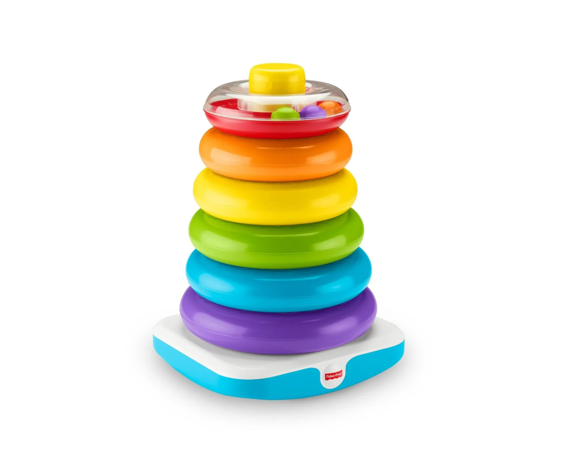 Macy's - Supplier Fisher-Price Giant Rock-a-Stack Colorful Ring Stacking Toy for Toddlers* Blocks, Sorting & Stacking Toys