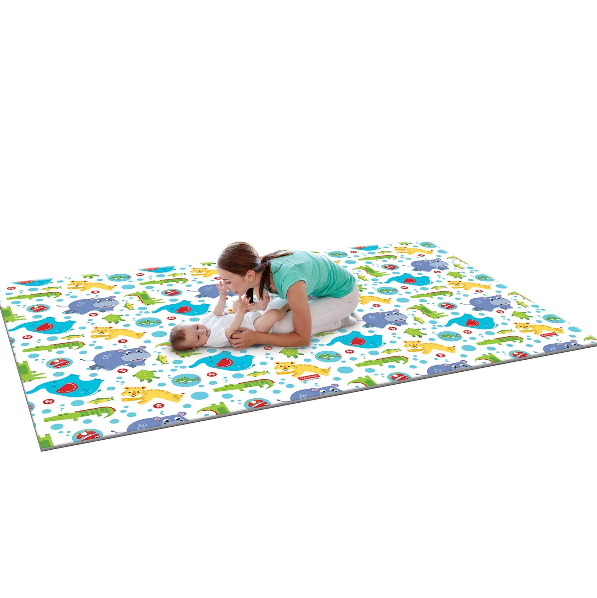 The Distribution Solutions Fisher-Price Jumbo Gelli Play Mat - Dual-Sided Educational Toy* Activity Centers