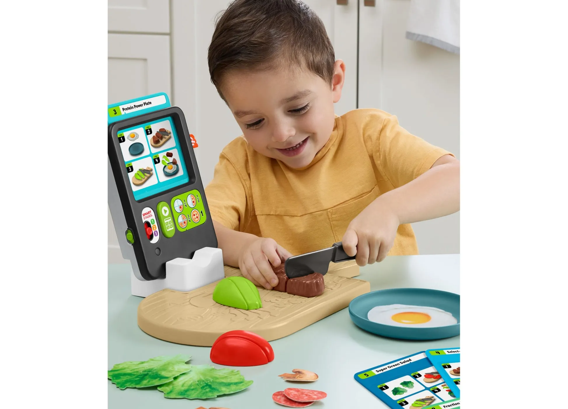 Macy's - Supplier Fisher-Price Laugh & Learn Meal Kit Preschool Playset, 30-Piece* Kitchens & Play Food|Dress Up