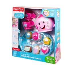Macy's - Supplier Fisher-Price Laugh and Learn Sweet Manners Tea Set - Interactive Playset* Preschool Education Toys & Activities|Social & Emotional Skills