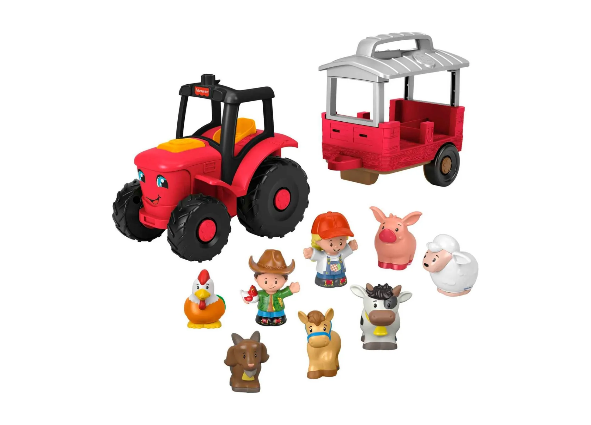 Macy's - Supplier Fisher-Price Little People Caring for Animals Tractor Playset* Preschool Education Toys & Activities|Preschool Vehicles