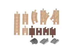 Macy's - Supplier Fisher-Price Thomas & Friends Wooden Railway Expansion Clackety Track Pack* Wood & Jumbo Blocks