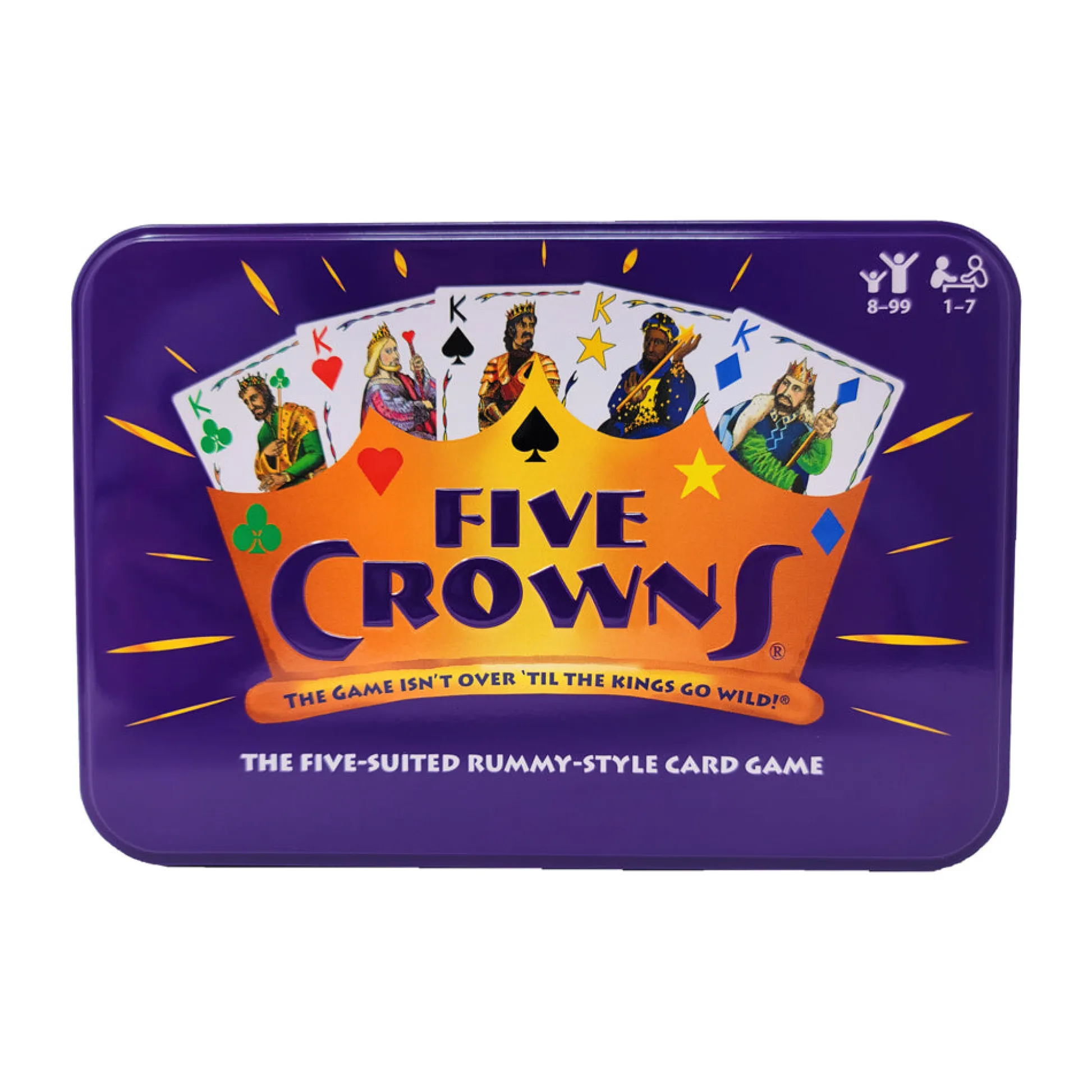 AreYouGame Five Crowns Card Game - Award-Winning Five-Suited Rummy-Style Game* Card Games