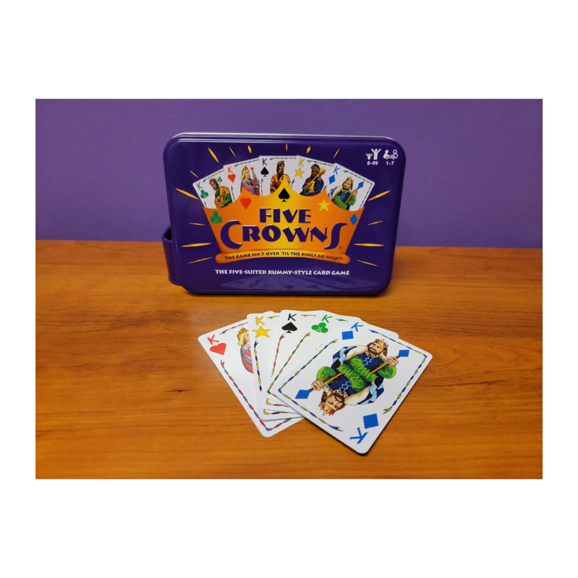 AreYouGame Five Crowns Card Game - Award-Winning Five-Suited Rummy-Style Game* Card Games