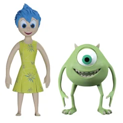 Flat River Group FleXfigs Pixar 4-Character Articulated Action Figure Pack - Collectible* Collectible Figures & Playsets