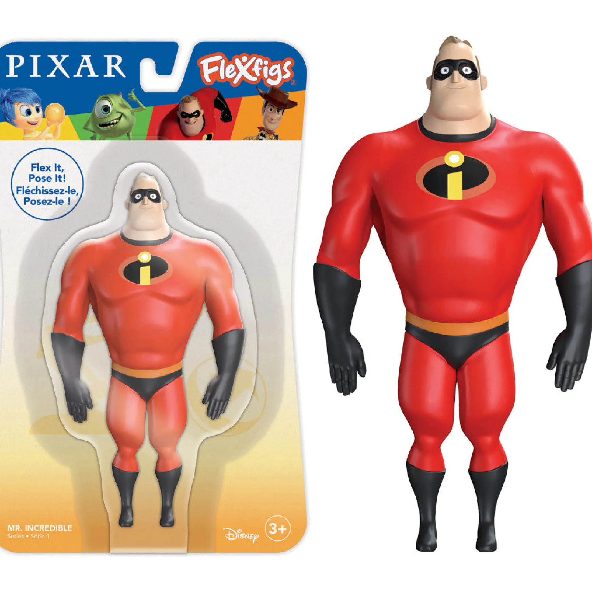 Flat River Group FleXfigs Pixar Woody & Mr. Incredible Dynamic Duo Action Figures* Action Figures