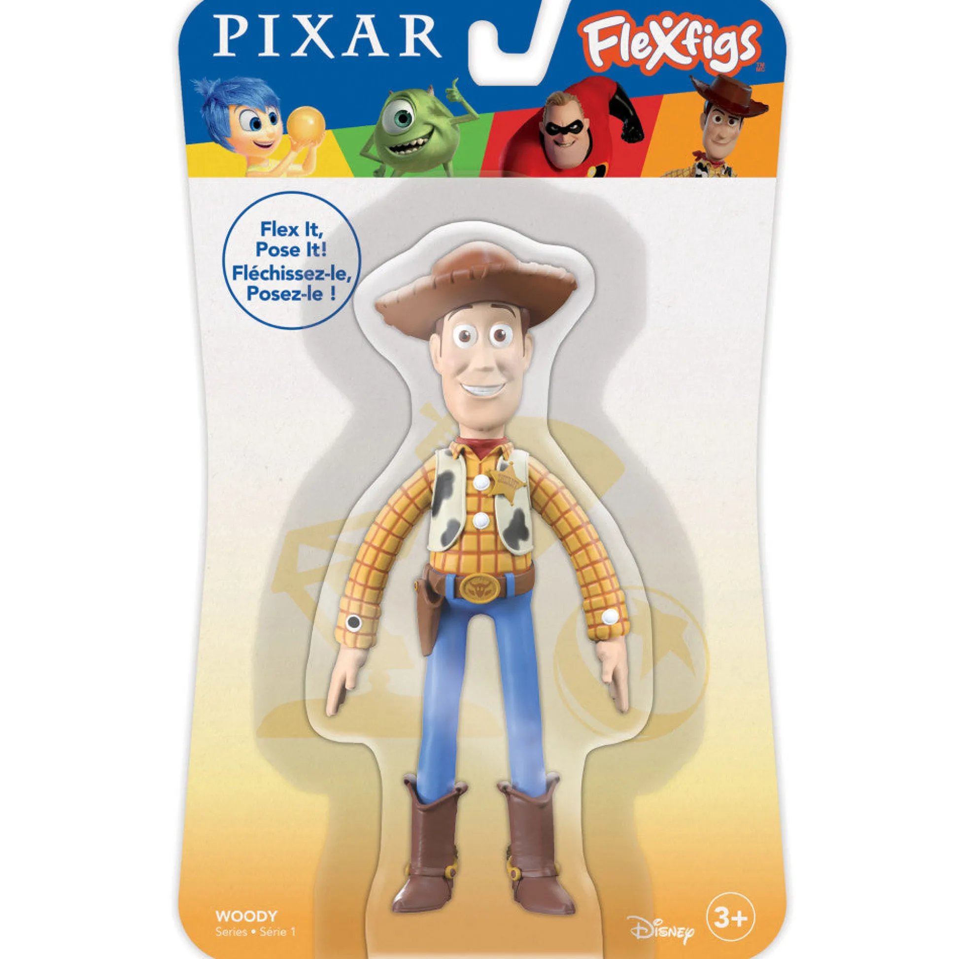 Flat River Group FleXfigs Pixar Woody & Mr. Incredible Dynamic Duo Action Figures* Action Figures