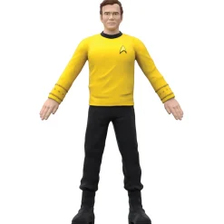 Flat River Group FleXfigs Star Trek Articulated Figures - Captain Kirk & Captain Picard* Collectible Figures & Playsets