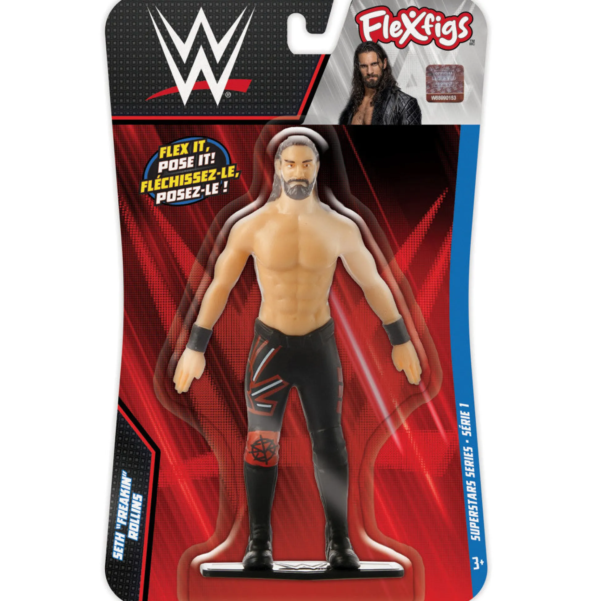 Flat River Group FleXfigs WWE Superstars Seth Rollins & Roman Reigns - Dynamic Duo Action Figure Set* Action Figures