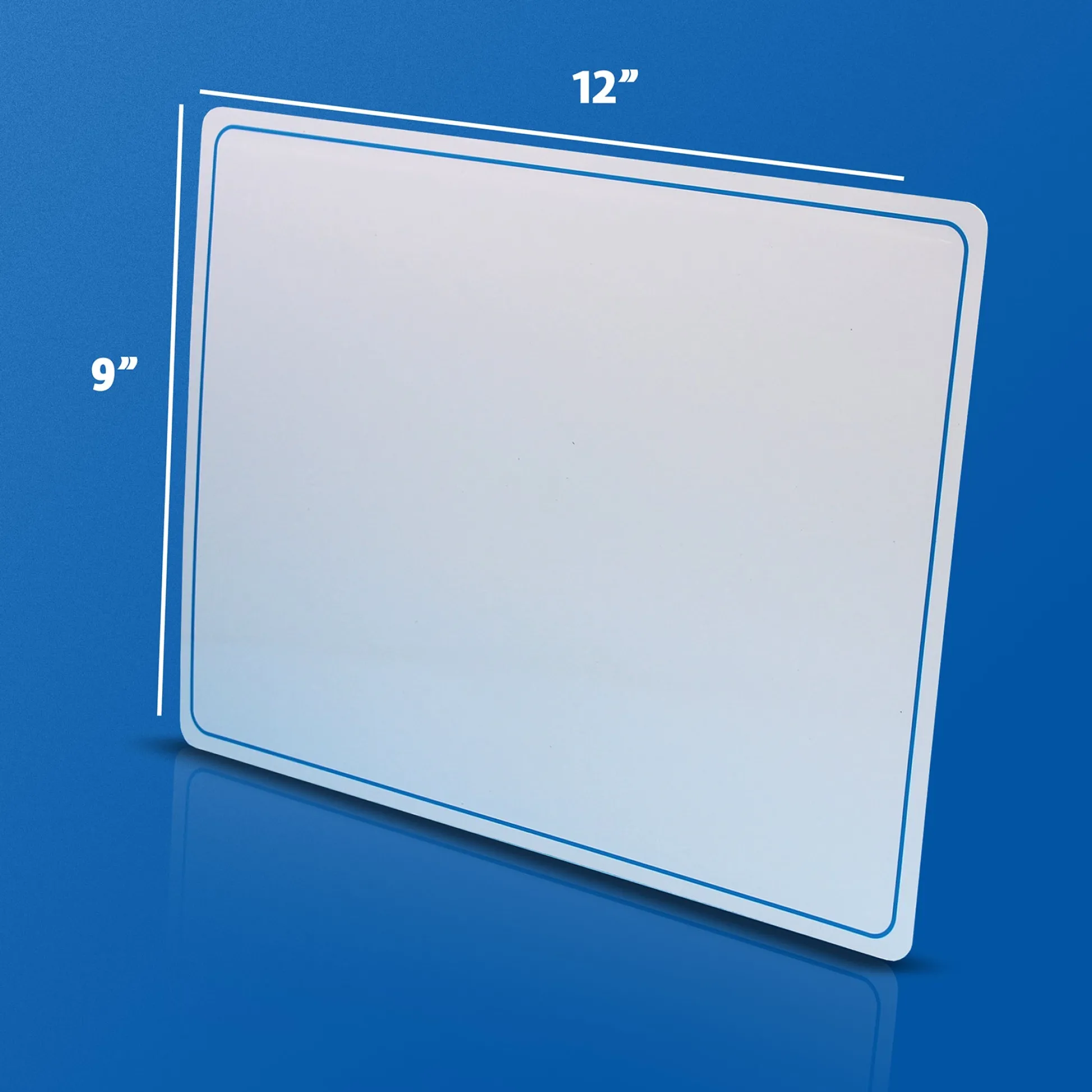 Educators Resource Flipside Products Two-Sided Dry Erase Learning Mat - Letters & Numbers - 9" x 12" - Pack of 24* Preschool Education Toys & Activities