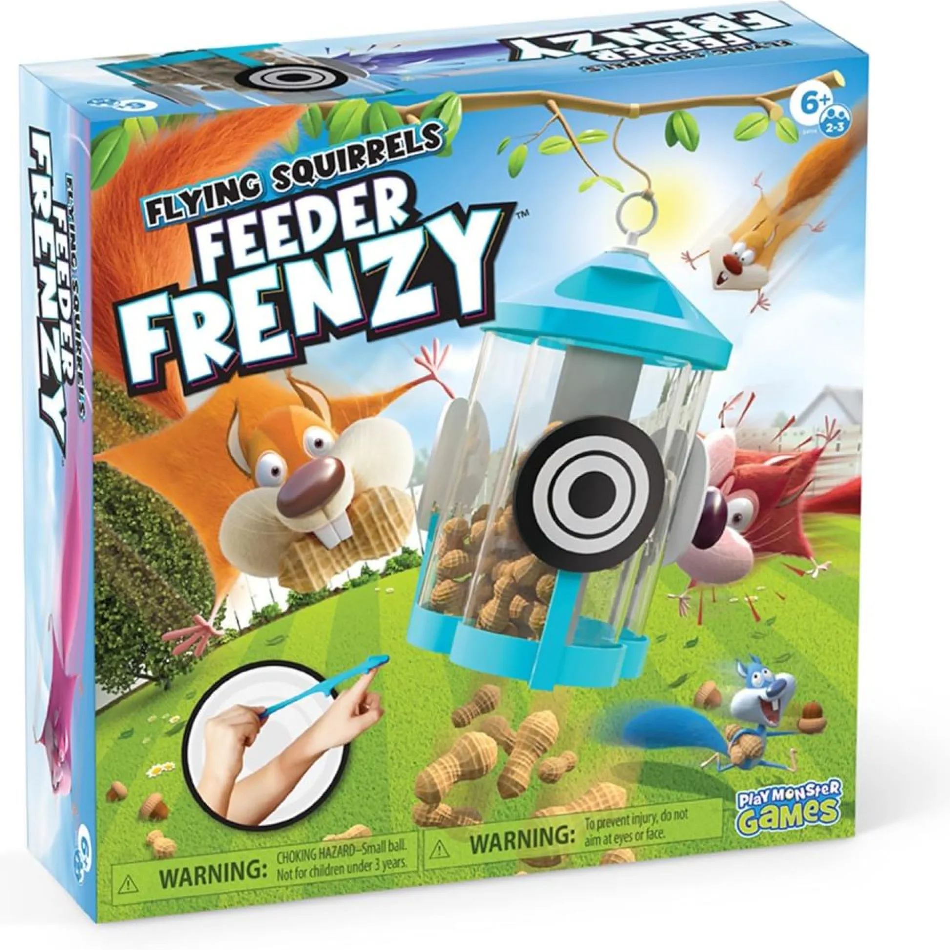 Calendar Holdings, LLC Flying Squirrels Feeder Frenzy Family Board Game* Role-Playing Games|Board Games