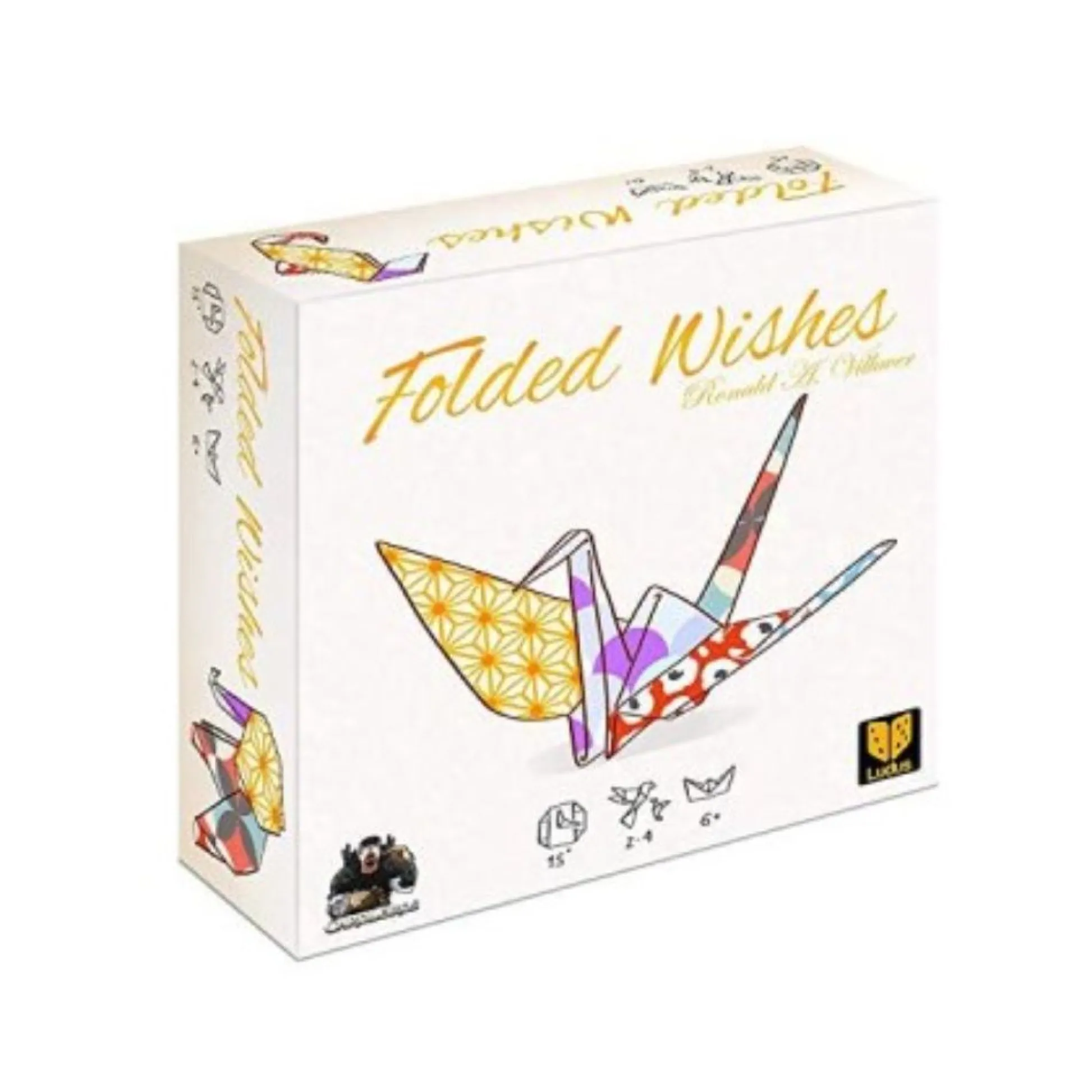 Flat River Group Folded Wishes Second Edition Origami Strategy Game* Strategy Games
