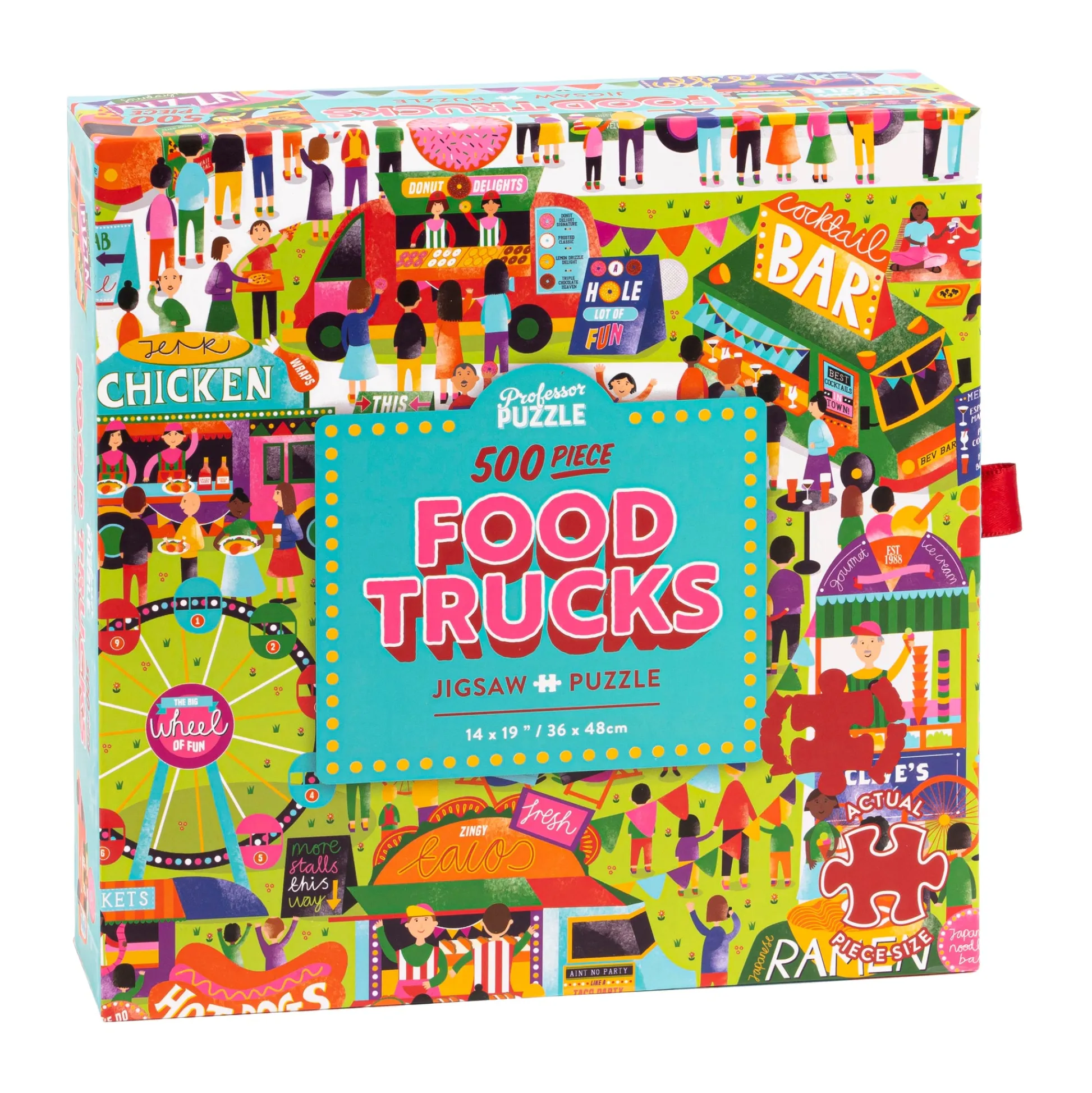 AreYouGame Food Trucks Festival Jigsaw Puzzle - 500 pcs* Puzzles