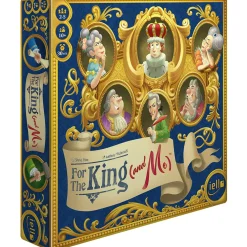Flat River Group For the King (and Me) IELLO Strategy Board Game, Ages 10+, 2-5 Players, 30 Min Playtime* Role-Playing Games|Board Games