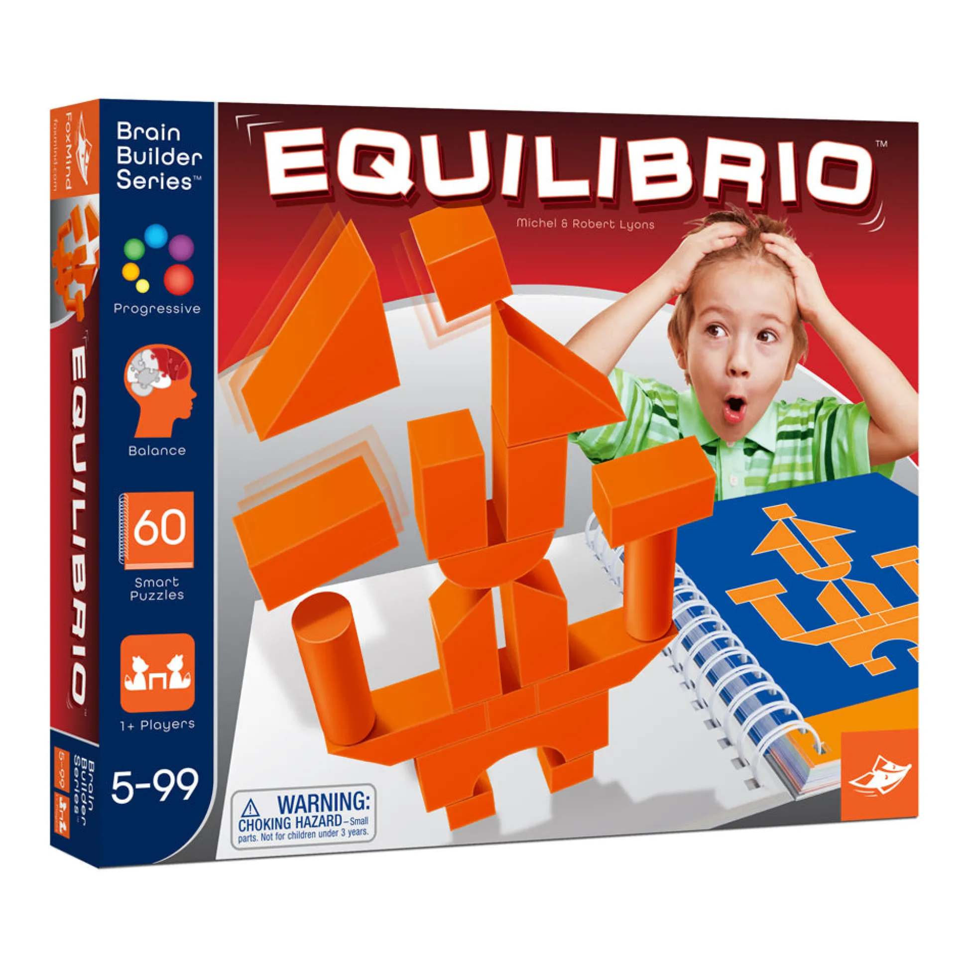 AreYouGame FoxMind Brain Builder Series Equilibrio Game - Spatial Visualization Puzzle* Puzzles