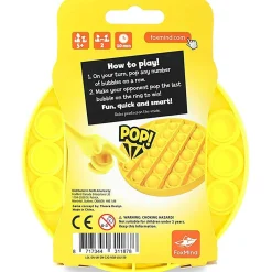 Flat River Group FoxMind Games Last One Lost Portable Strategy Game, Yellow* Strategy Games