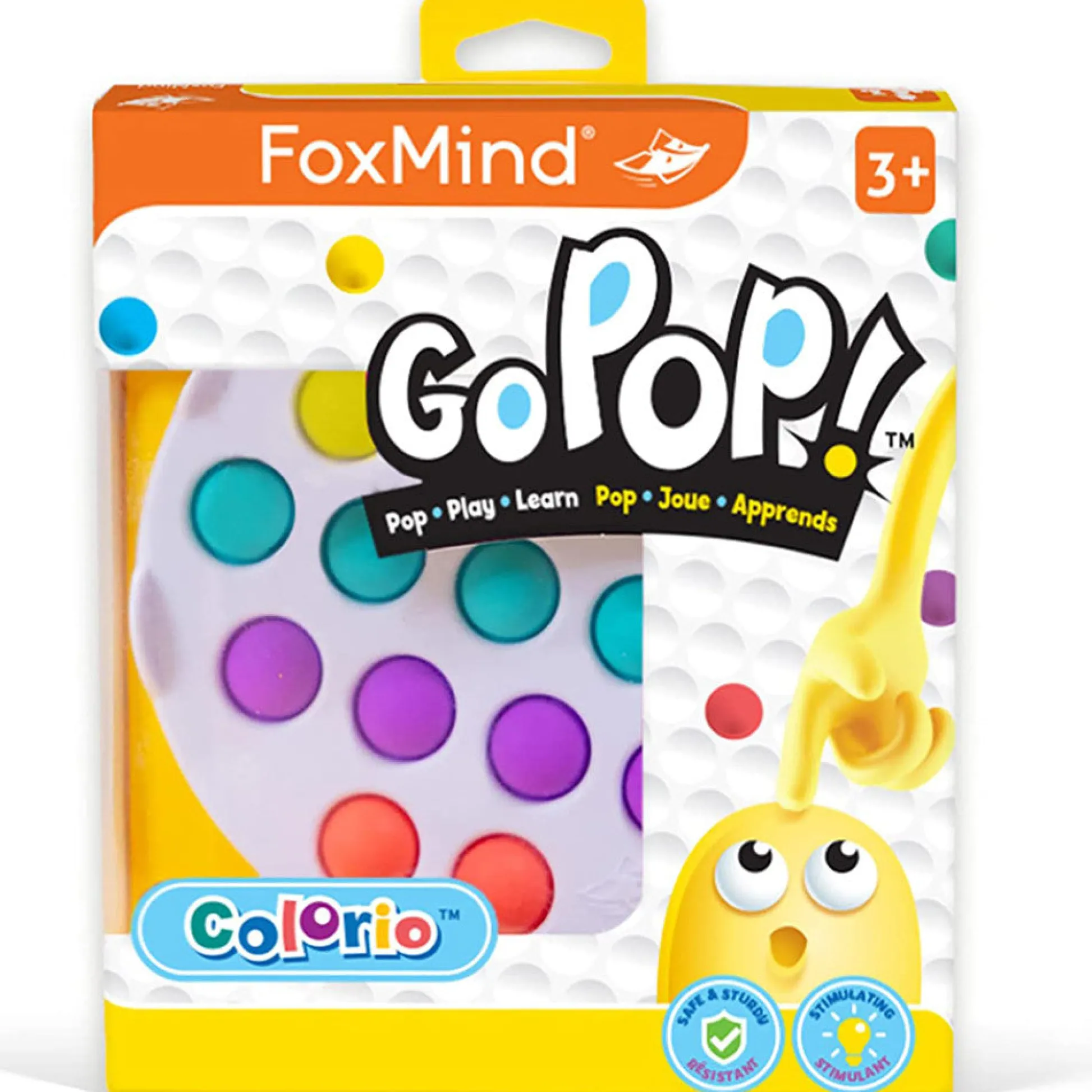 Flat River Group Foxmind Go Pop! Colorio Logic and Strategy Game* Strategy Games