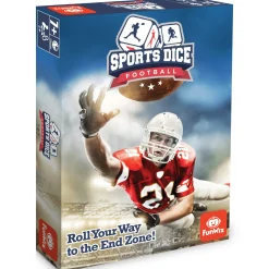 Flat River Group FoxMind Sports Dice: Football Edition - Fast-Paced Dice Game* Dice, Roll & Write Games|Social & Emotional Skills