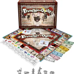 Flat River Group French Bulldog FRENCHIE-OPOLY Board Game* Role-Playing Games|Board Games