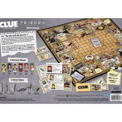 Educators Resource Friends Edition CLUE Board Game* Role-Playing Games|Board Games