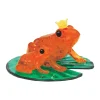 AreYouGame Frog Prince 3D Crystal Puzzle - Vibrant Orange, 43 Pcs* Puzzles
