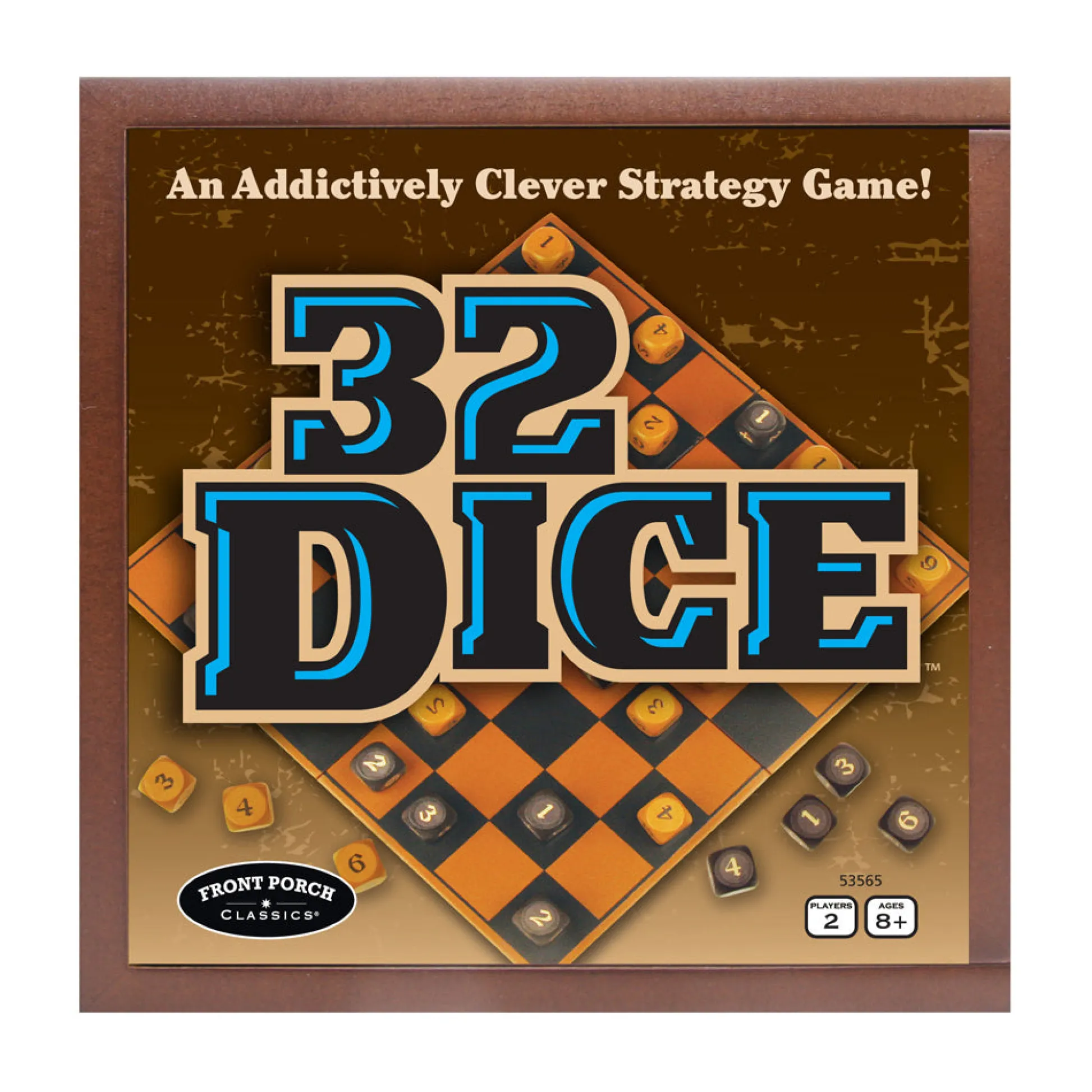 AreYouGame Front Porch Classics 32 Dice Strategy Board Game* Board Games|Role-Playing Games