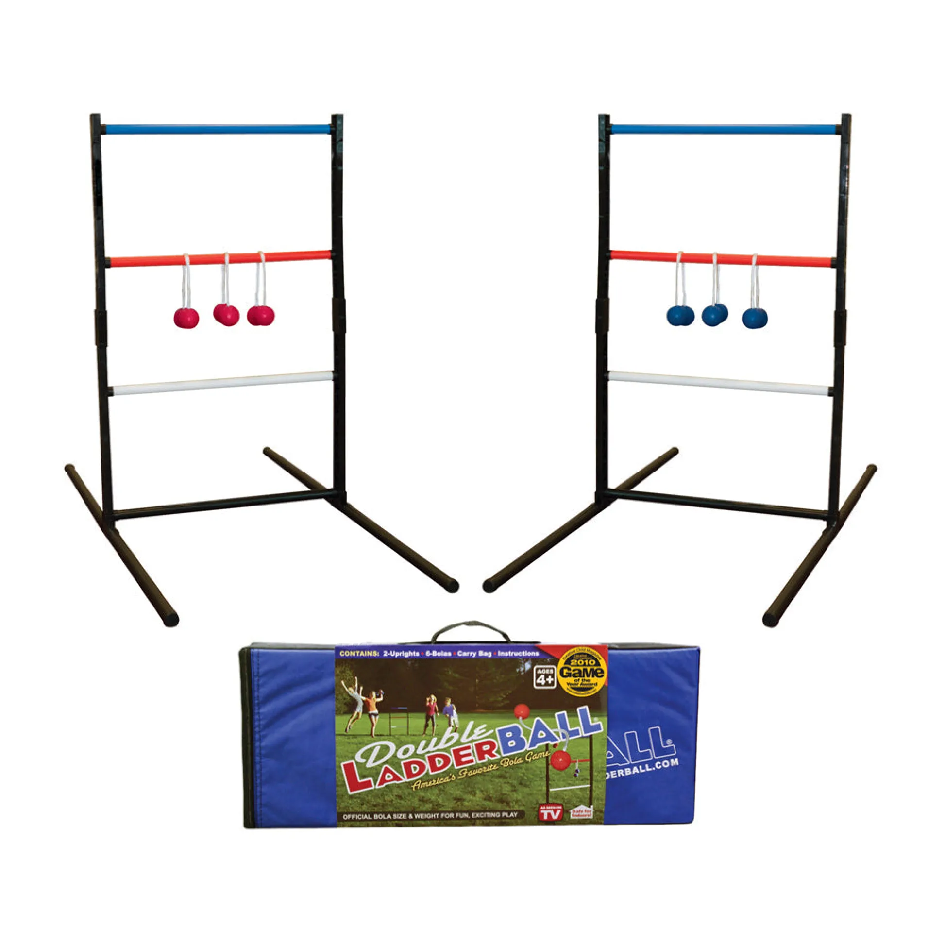 AreYouGame Front Porch Classics Double LadderBall Game - Outdoor Family Fun* Activities & Games