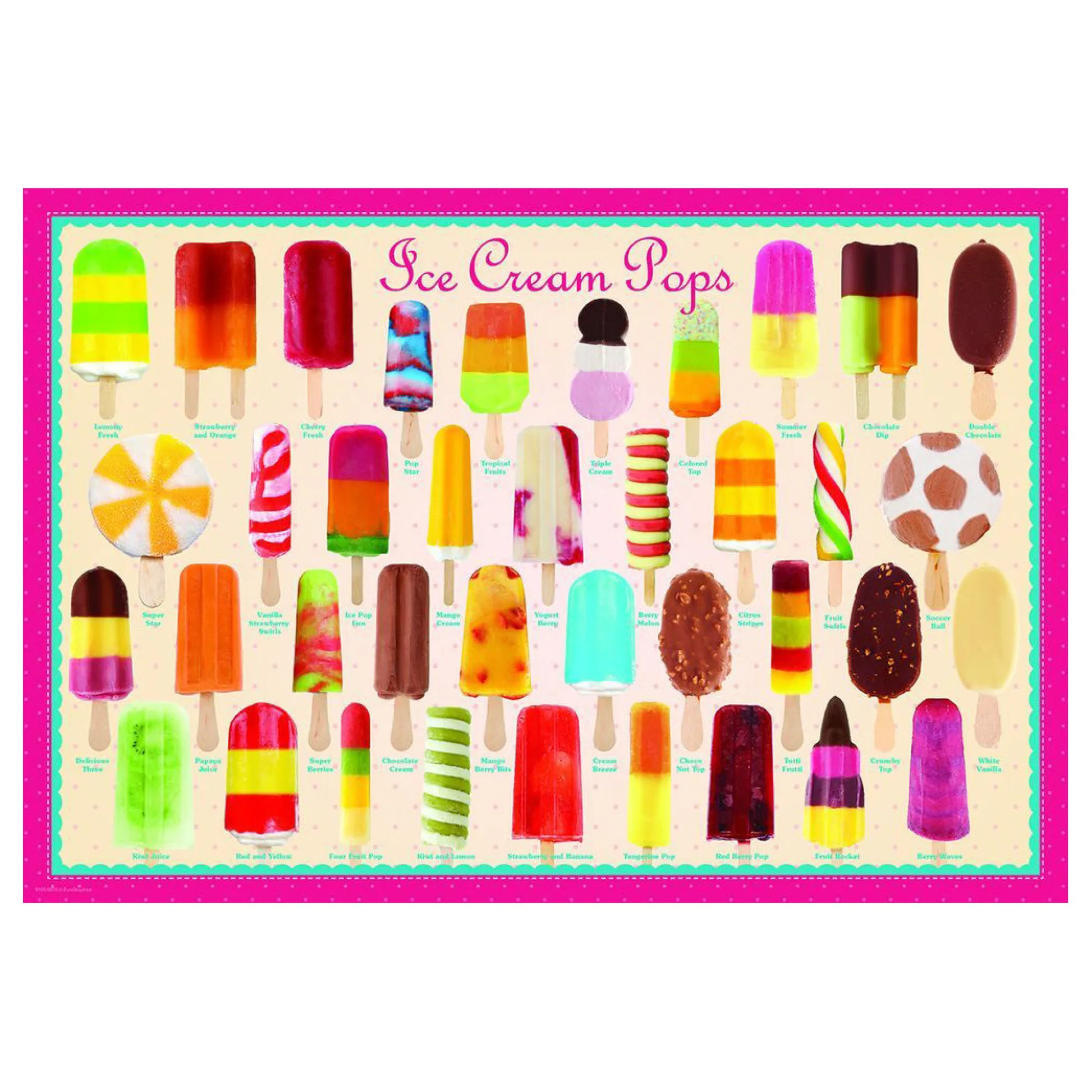 AreYouGame Frosty Treats Ice Cream Pops Puzzle - 100 Pieces* Puzzles