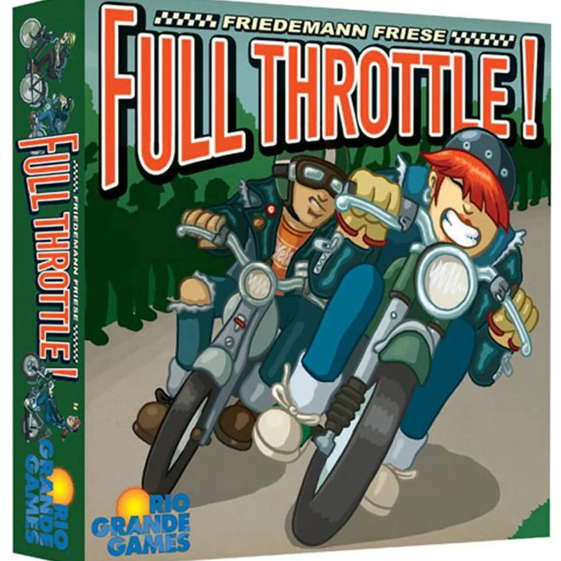 Flat River Group Full Throttle Card Drafting Board Game by Rio Grande Games* Board Games|Role-Playing Games
