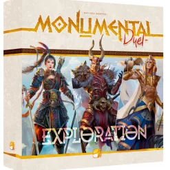 Flat River Group Funforge Monumental Duel: Master the Civilization Deck-Building Challenge* Role-Playing Games|Board Games