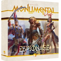 Flat River Group Funforge Monumental Duel - Espionage Deck-Building Game* Strategy Games