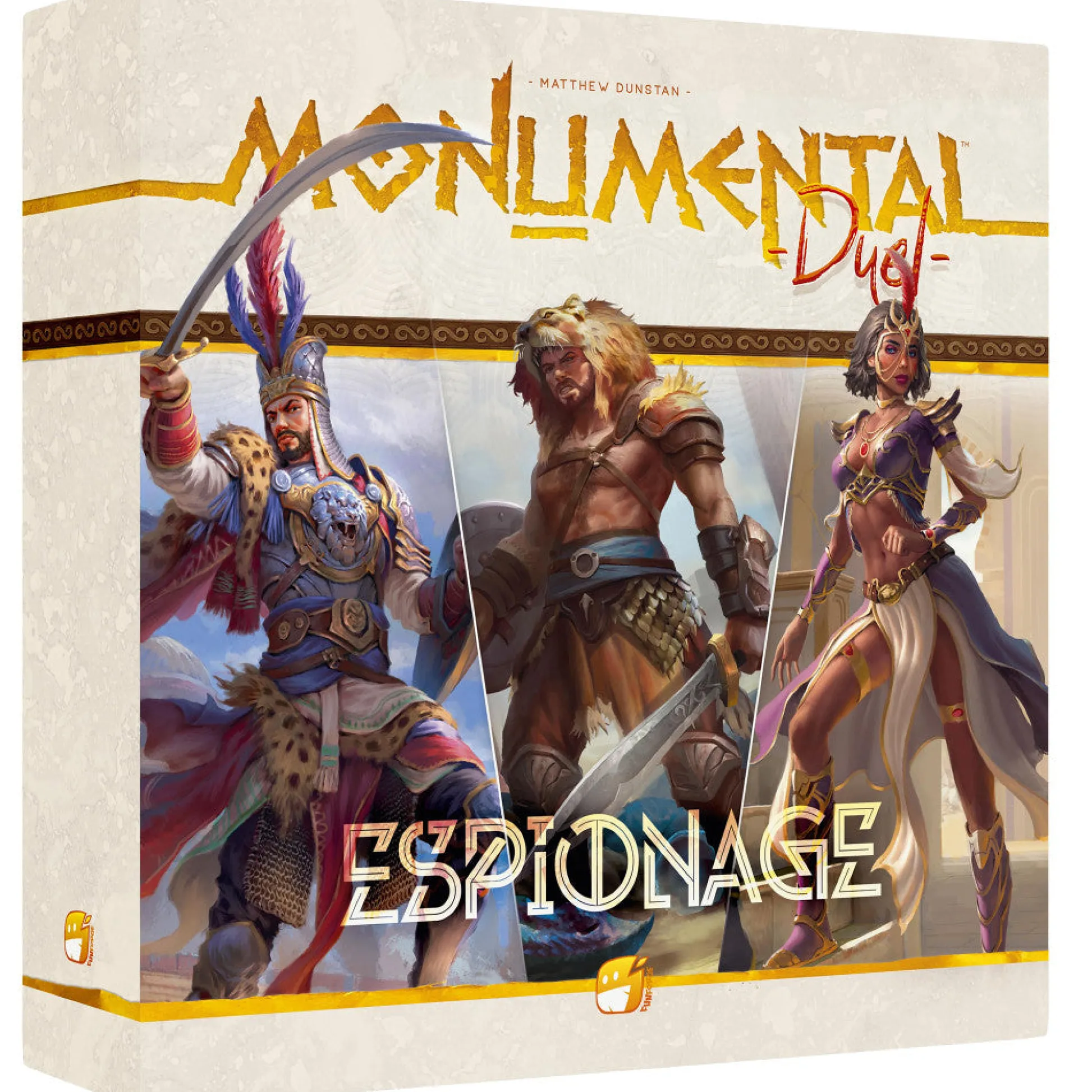 Flat River Group Funforge Monumental Duel - Espionage Deck-Building Game* Strategy Games